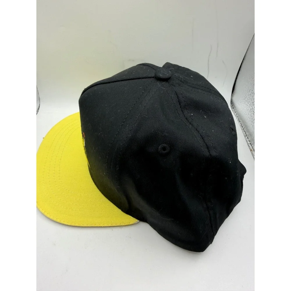 Fortnite‎ Peely Snapback Hat Mens Black Yellow Flat Brim Cap Epic Games RN14750